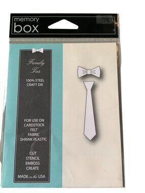 Memory Box Family Ties Metal Steel Craft Die Style 98307